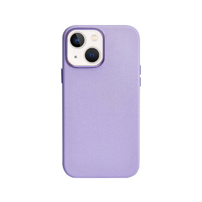 Purple-Leather Phone Case