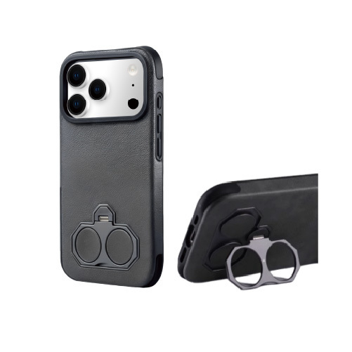 PU LEATHER MAG CASE WITH STAND